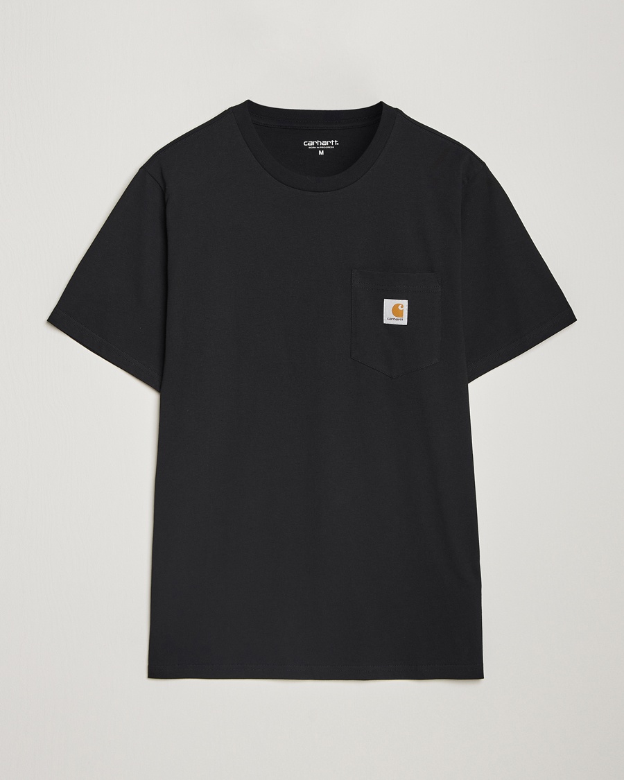 Carhartt WIP Pocket Cotton T-Shirt Black – Noir