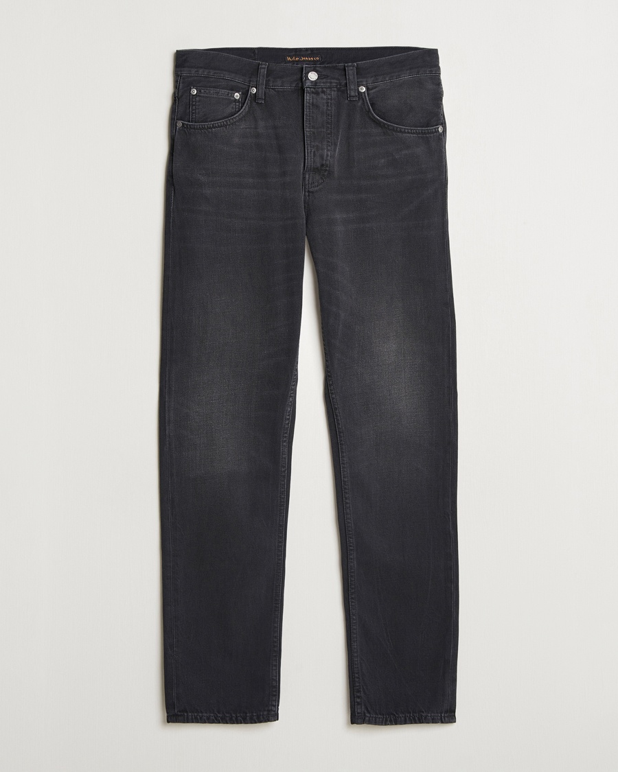 Nudie Jeans Steady Eddie II Jeans Black Change – Noir