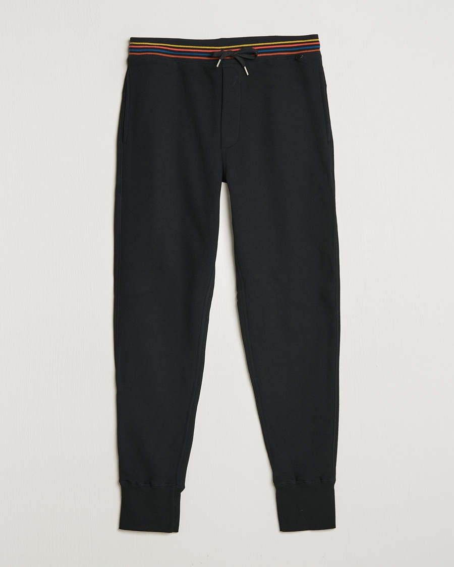 Paul Smith Artist Rib Sweatpants Black – Noir