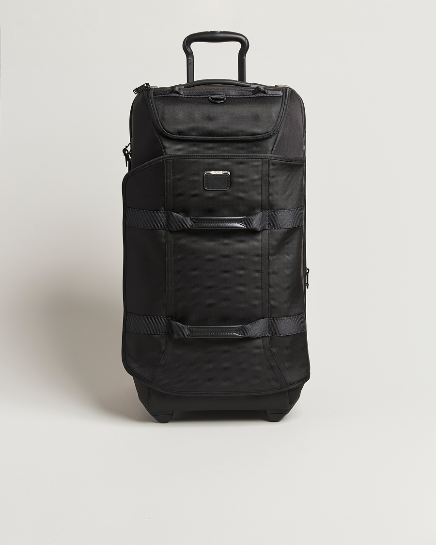 TUMI Alpha Bravo Expandable Wheeled Duffle Black – Noir
