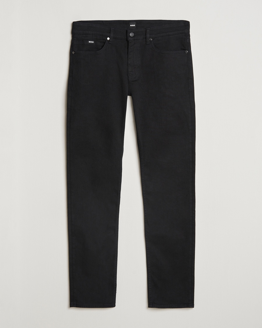 BOSS BLACK Delaware Jeans Black – Noir