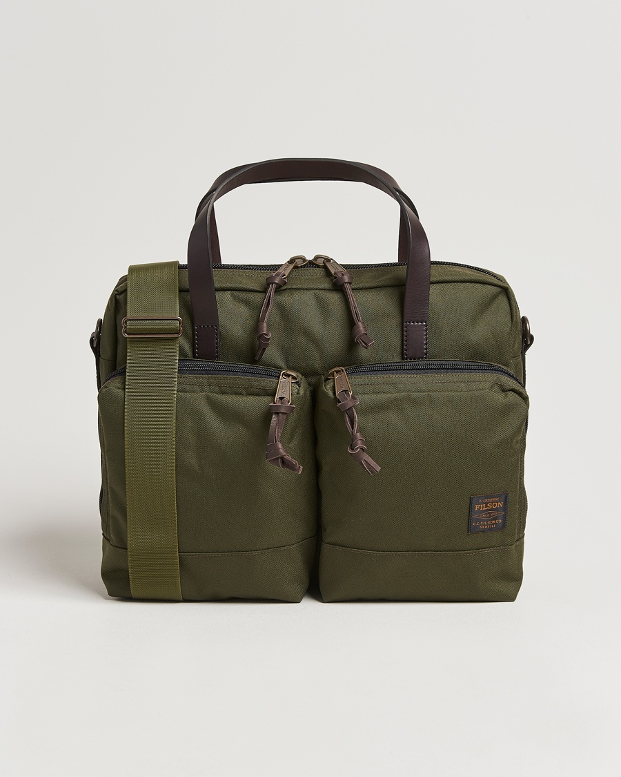 Filson FilsonDryden Cordura Nylon BriefcaseOtter Green – Vert