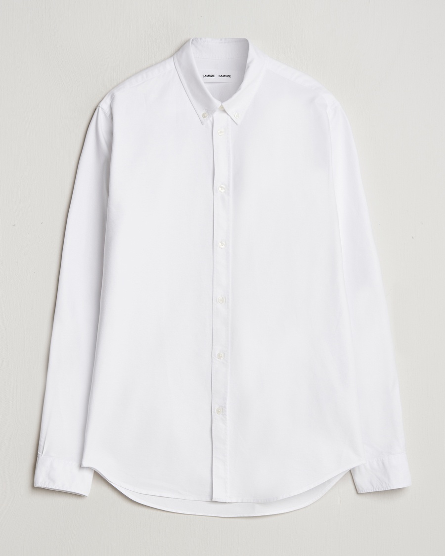 Samsøe Samsøe Saliam Oxford Shirt White – Blanc