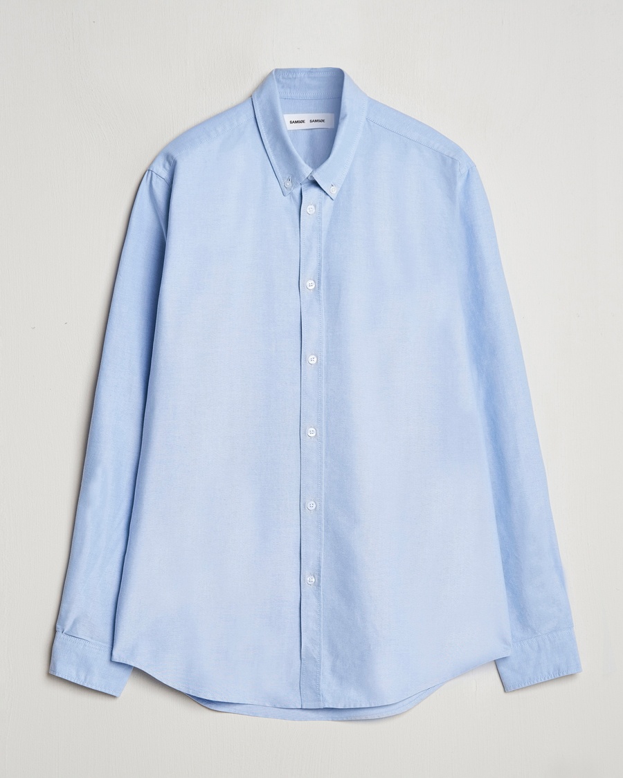 Samsøe Samsøe Saliam Oxford Shirt Oxford Blue – Bleu