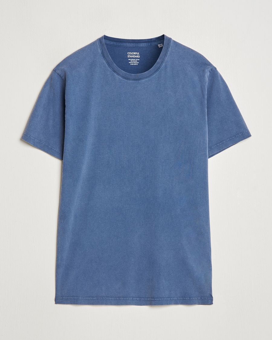 Colorful Standard Classic Organic T-Shirt Neptune Blue – Bleu