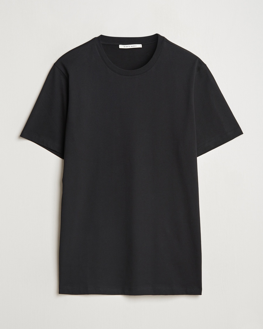 A Day's March Midweight T-Shirt Black – Noir