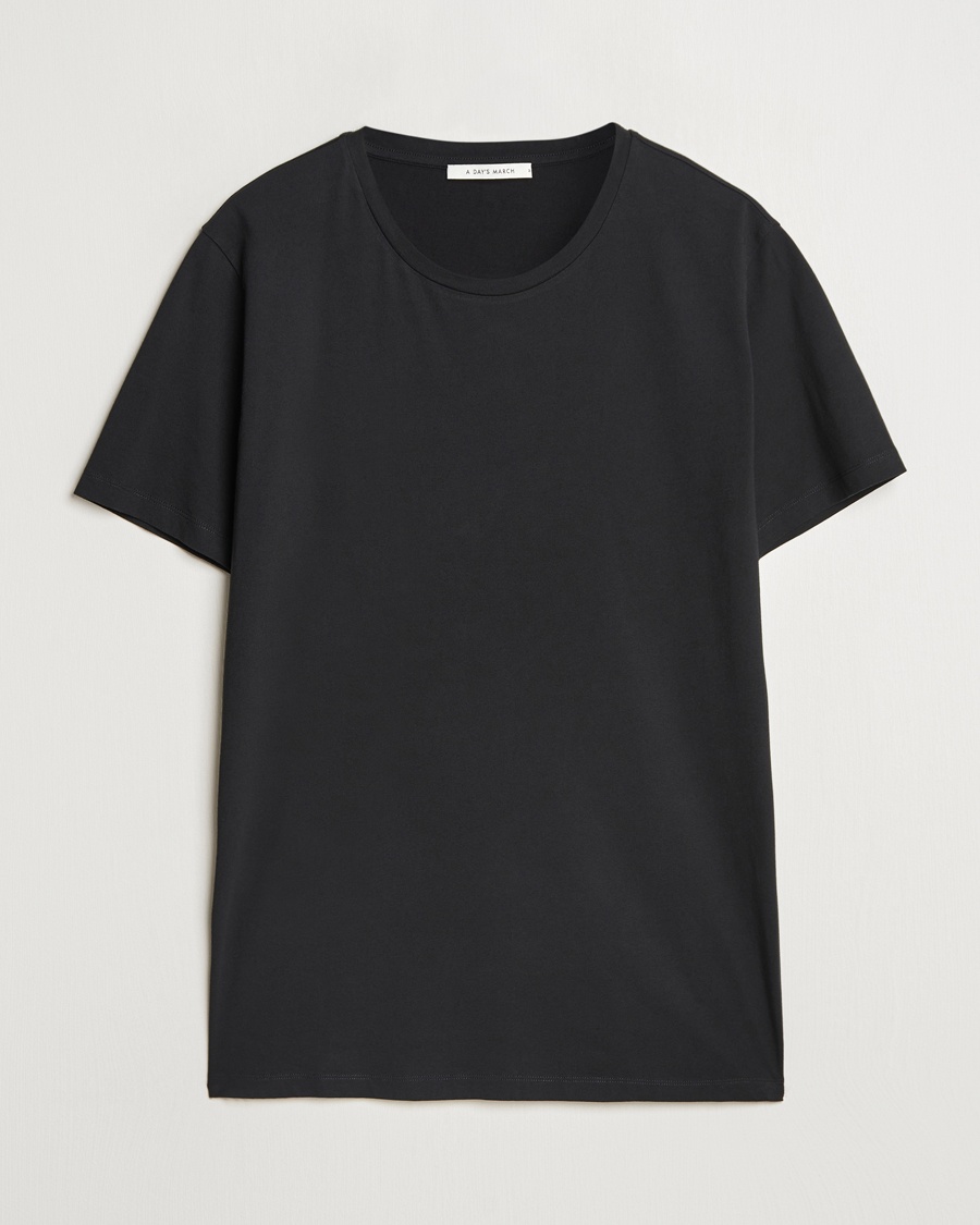 A Day's March Lightweight T-Shirt Black – Noir