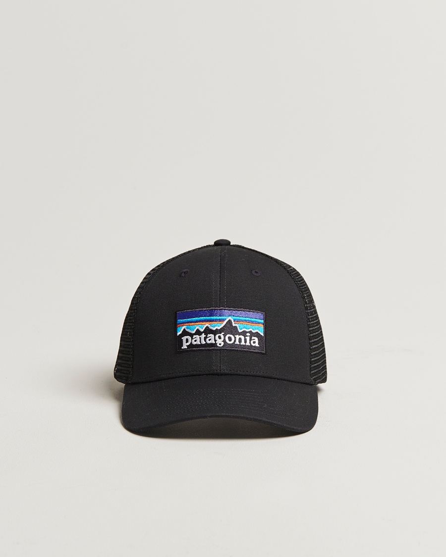 Patagonia PatagoniaP-6 Logo LoPro Trucker HatBlack – Noir