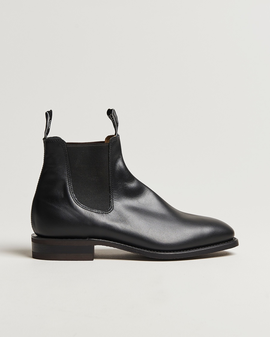R.M.Williams Comfort Craftsman G Boot Yearling Black – Noir