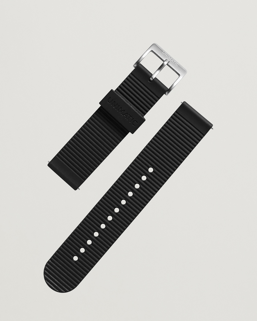 UNIMATIC TPU Quick Relese 22mm Strap Black – Noir