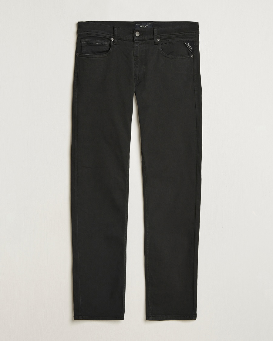 Replay Grover Hyperflex 5-Pocket Pants Black – Noir