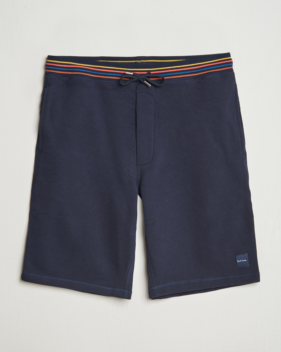 Paul Smith Artist Rib Sweatshorts Navy – Bleu