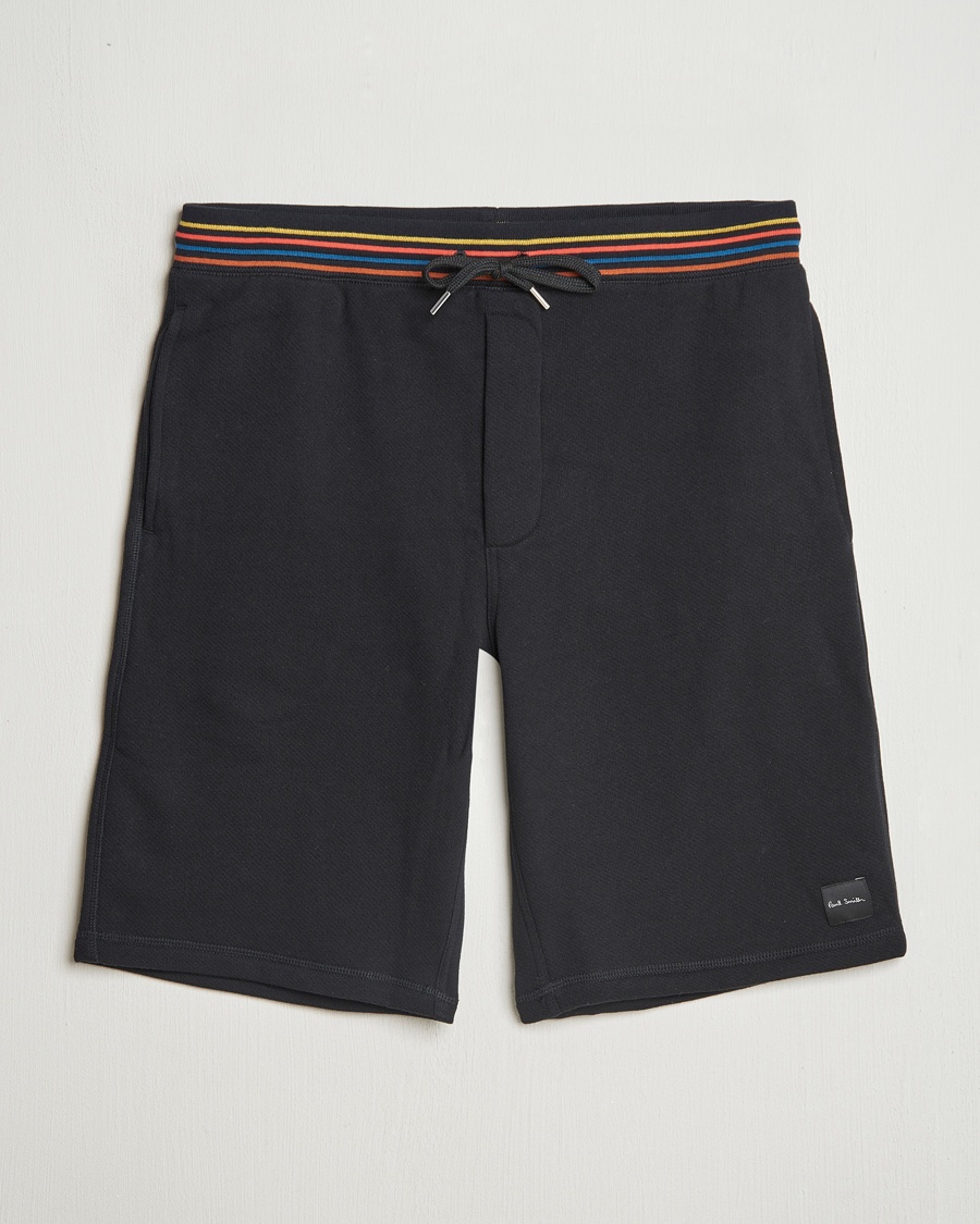 Paul Smith Artist Rib Sweatshorts Black – Noir
