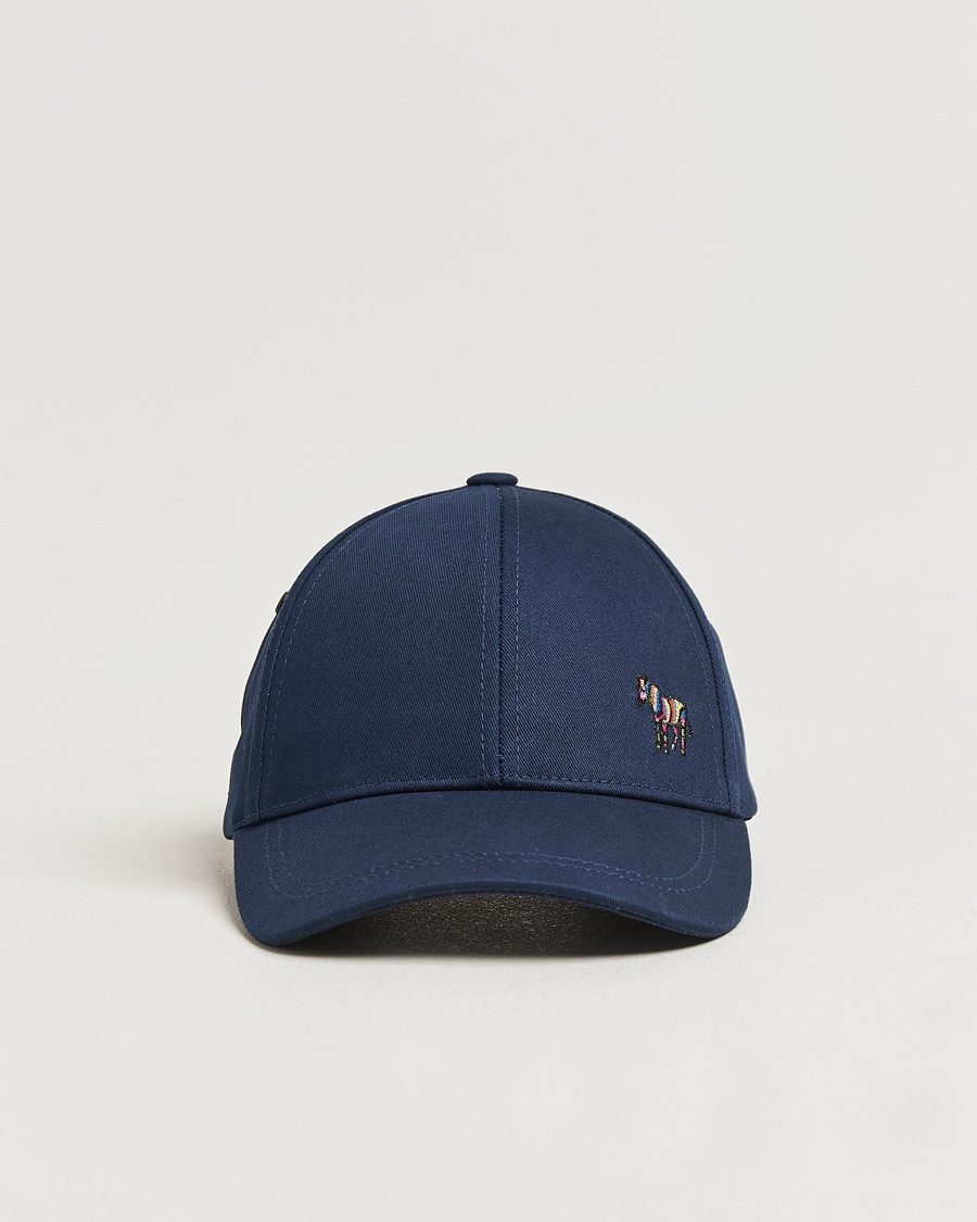 PS Paul Smith Baseball Zebra Cap Navy – Bleu