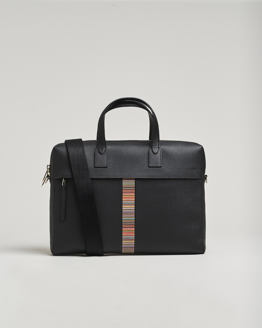 Paul Smith Paul SmithSignature Trim BriefcaseBlack – Noir