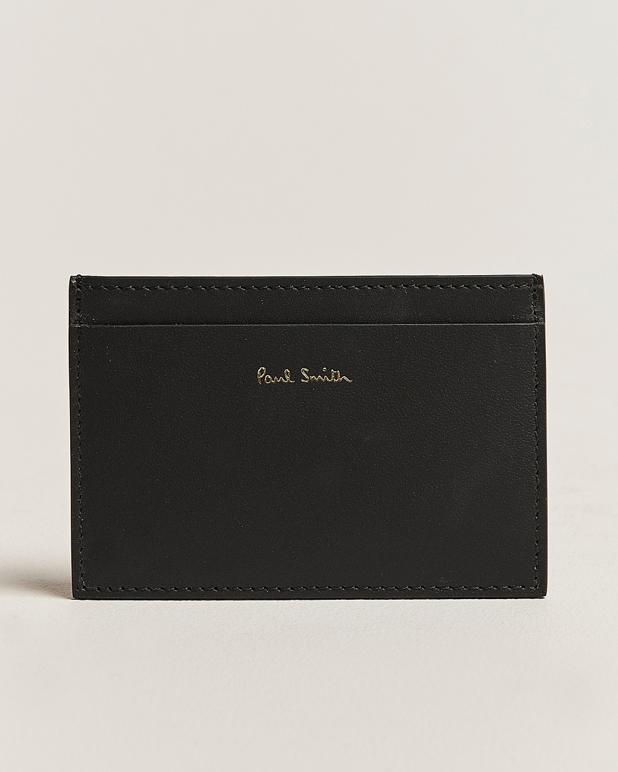 Paul Smith Paul SmithSignature Stripe Card HolderBlack – Noir