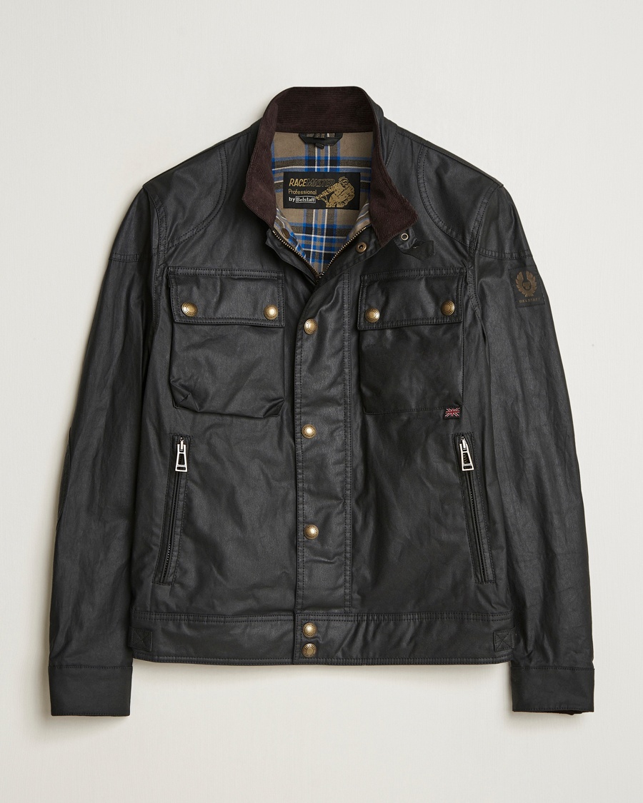 Belstaff Racemaster Waxed Jacket Black – Noir