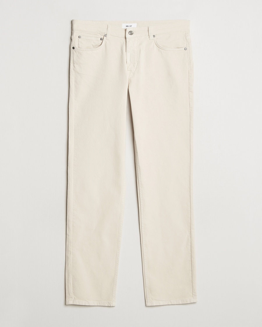 NN07 Tony 5-Pocket Pants Ivory – Blanc