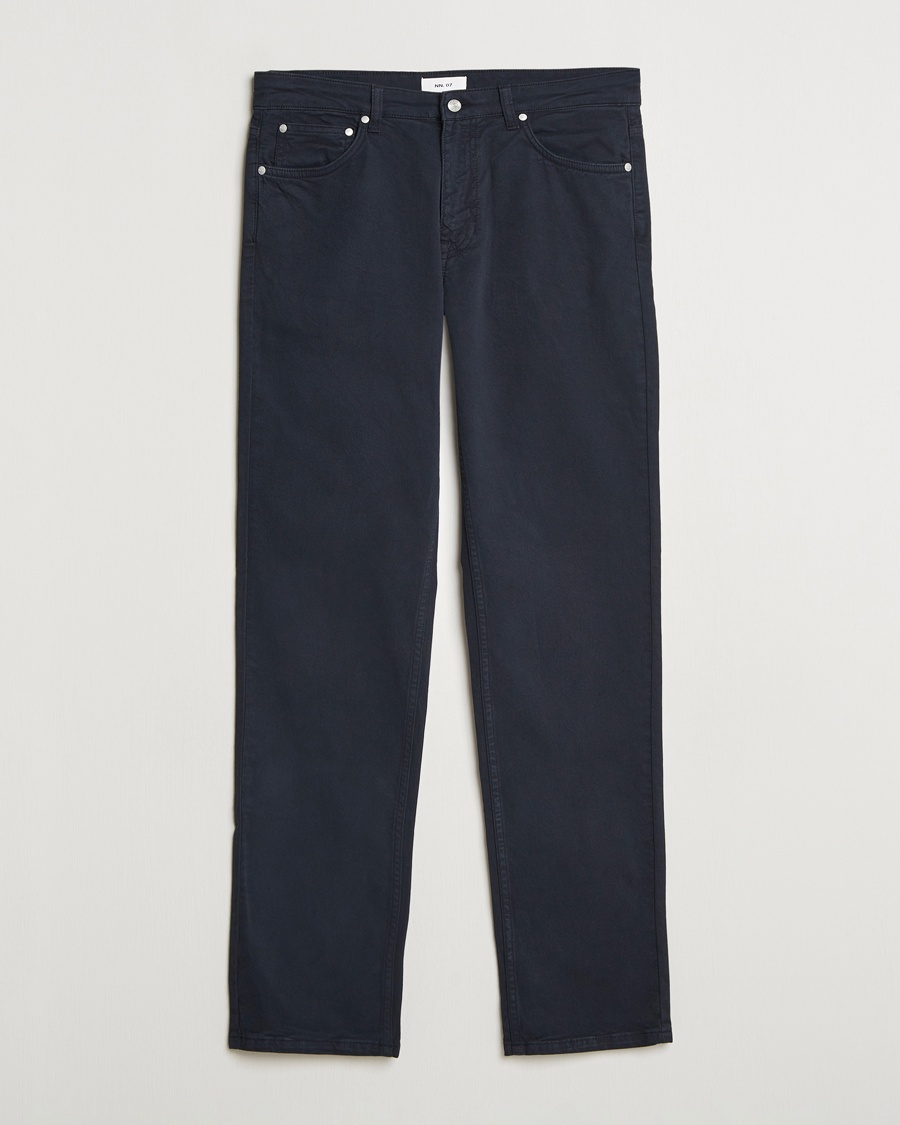 NN07 Tony 5-Pocket Pants Navy Blue – Bleu