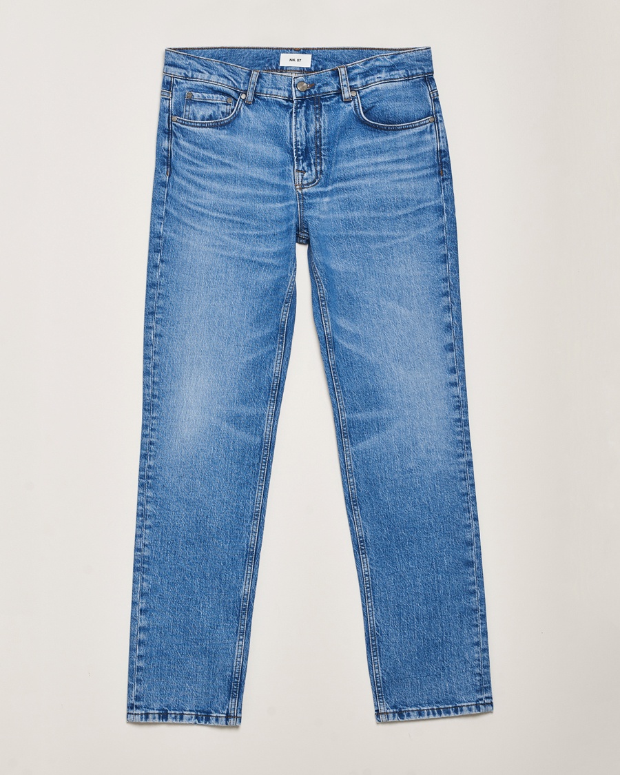 NN07 Tony Slim Fit Stretch Jeans Light Blue – Bleu