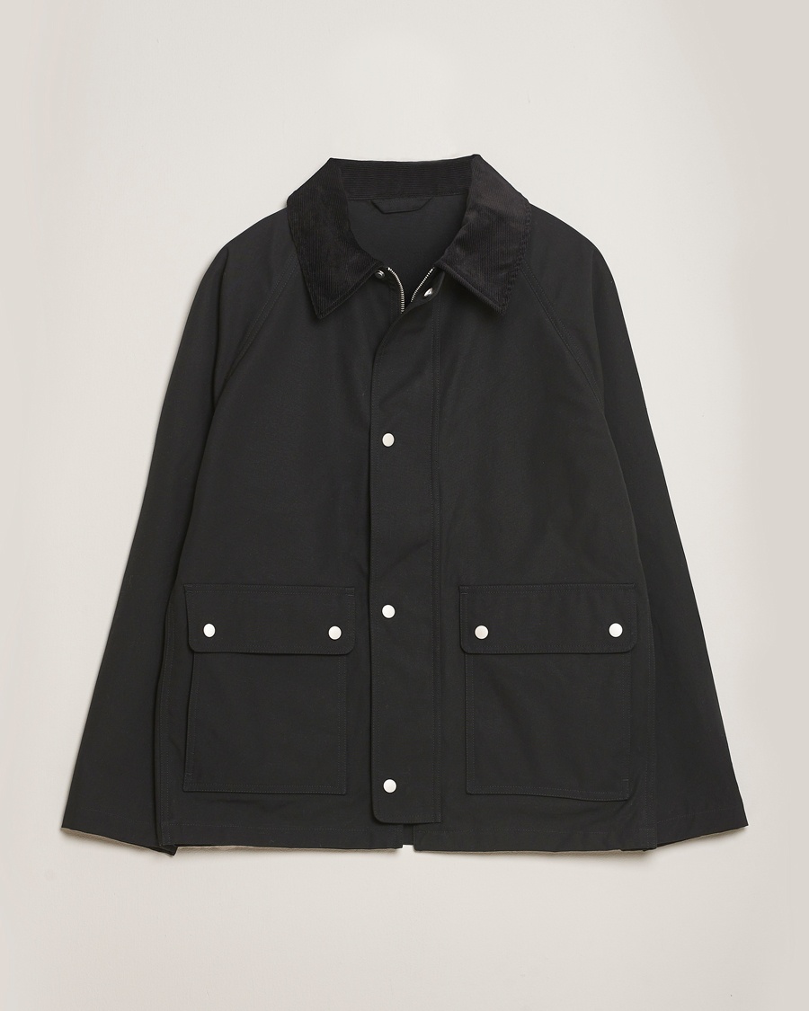 NN07 Glenn Brittish Millrain Jacket Black – Noir