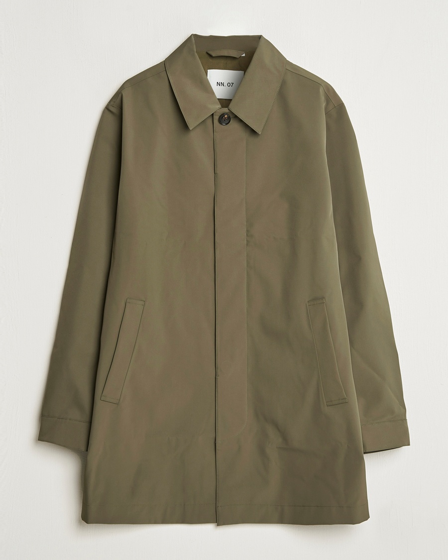 NN07 Kim Waterproof Car Coat Capers Green – Vert