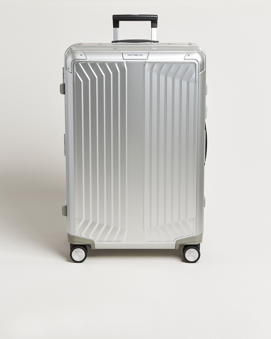 Samsonite Lite-Box Alu Spinner Check-In Aluminium – Argent
