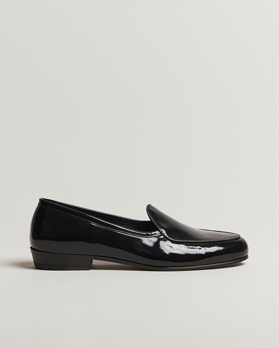 Myrqvist Ängby Patent Loafer Black – Noir