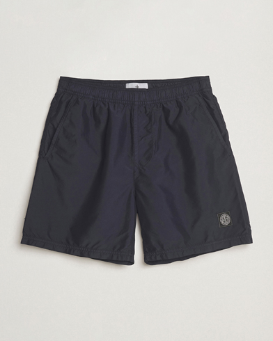 Stone Island Brushed Nylon Swimshorts Navy Blue – Bleu