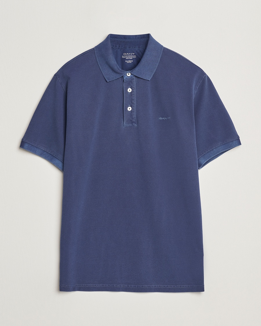 Gant Sunfaded Polo Persian Blue – Bleu