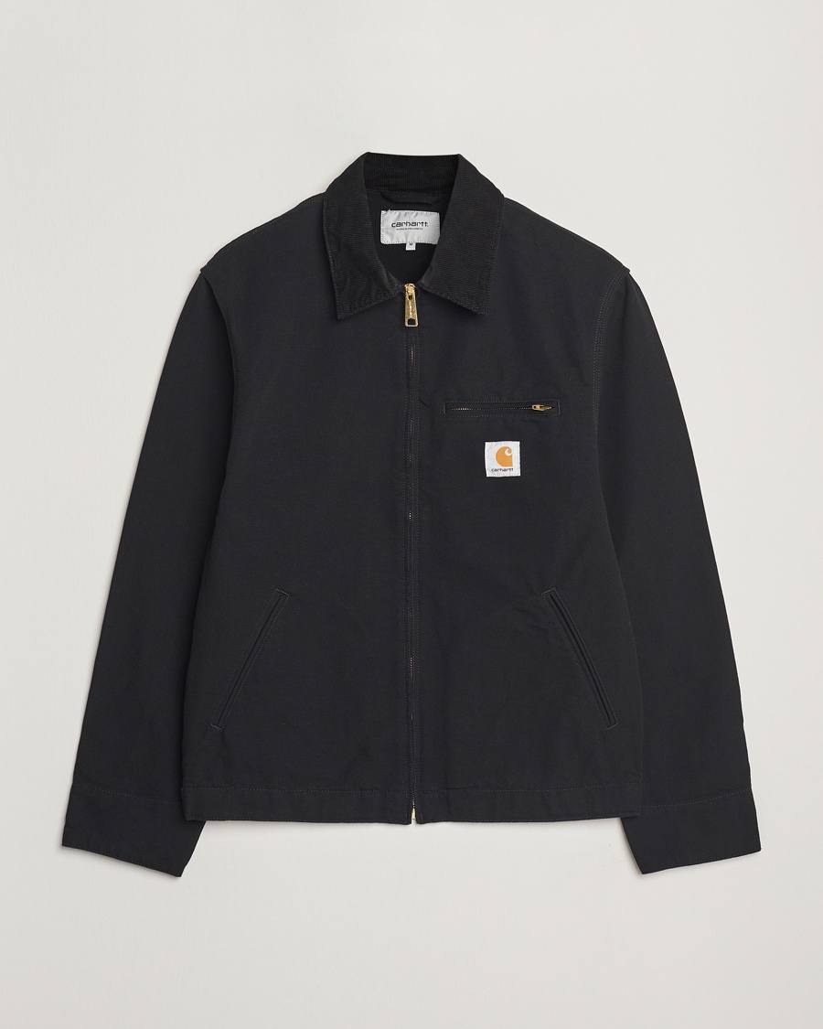 Carhartt WIP Detroit Jacket Dearborn Canvas Black – Noir