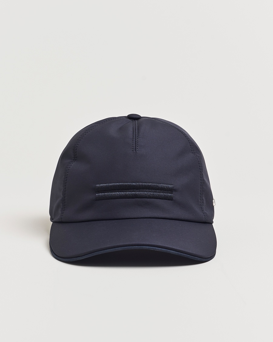 Zegna Padded Baseball Cap Navy – Bleu