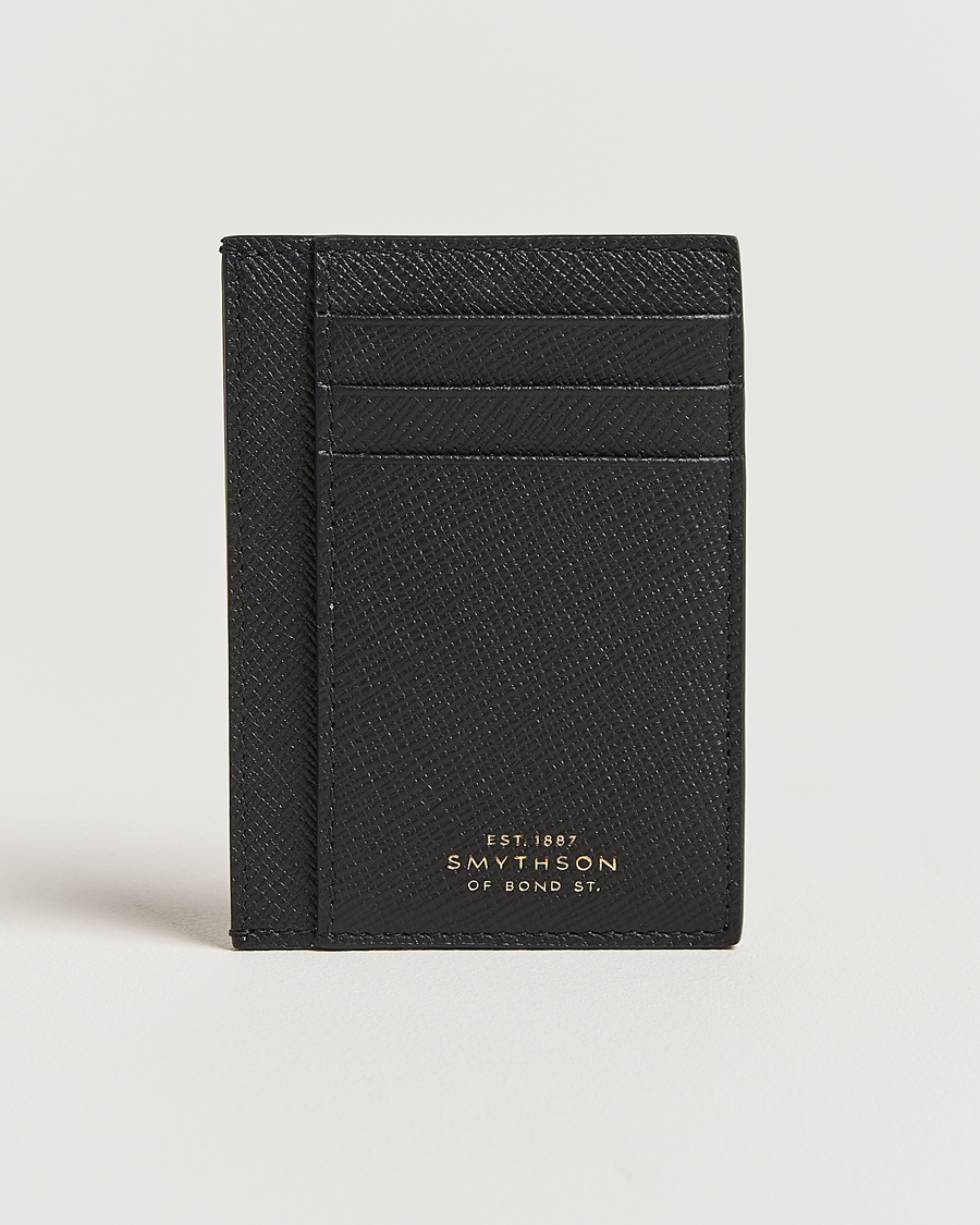 Smythson Panama 773 Cardholder Black – Noir