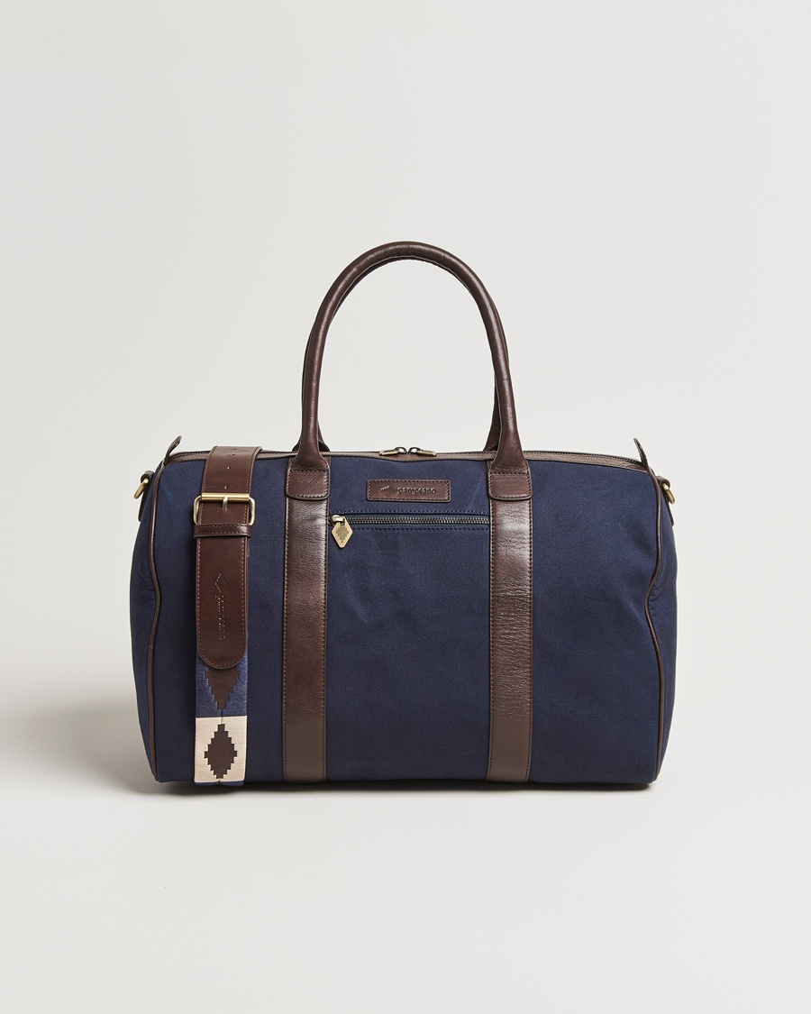 Pampeano Varon Small Canvas Weekend Bag Navy – Bleu
