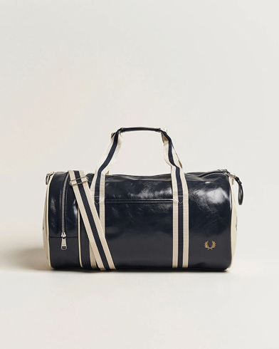 Fred Perry Classic Barrel Bag Navy/Ecru – Bleu