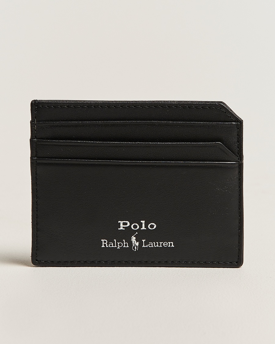 Polo Ralph Lauren Polo Ralph LaurenCard Holder Smooth LeatherBlack – Noir