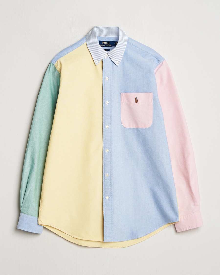 Polo Ralph Lauren Custom Fit Oxford Shirt Multi – Bleu