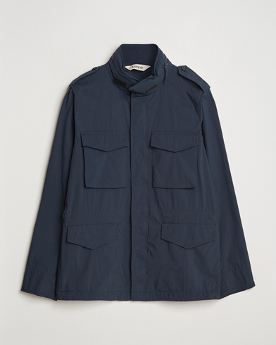 Aspesi Lightweight Cotton Field Jacket Navy – Bleu