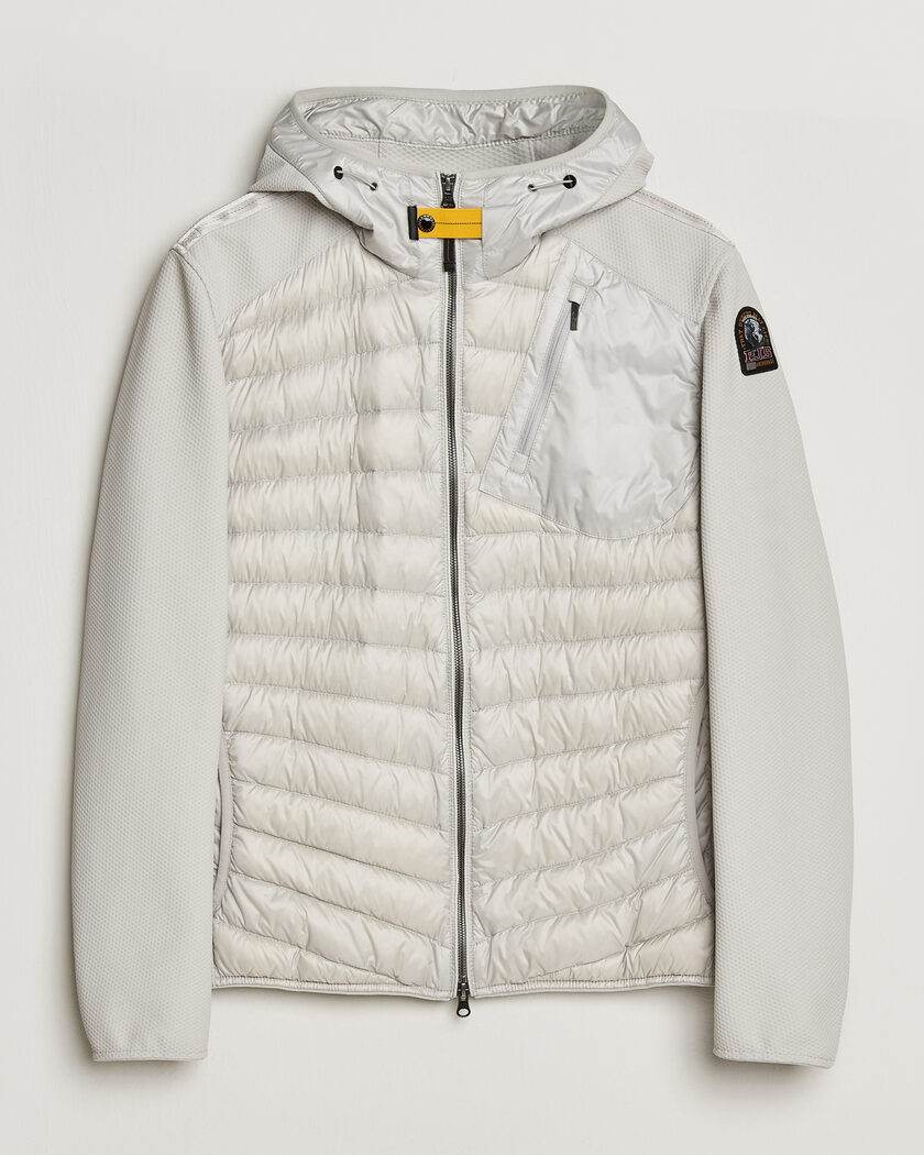 Parajumpers Nolan Mesh Hooded Hybrid Ghiaccio – Gris