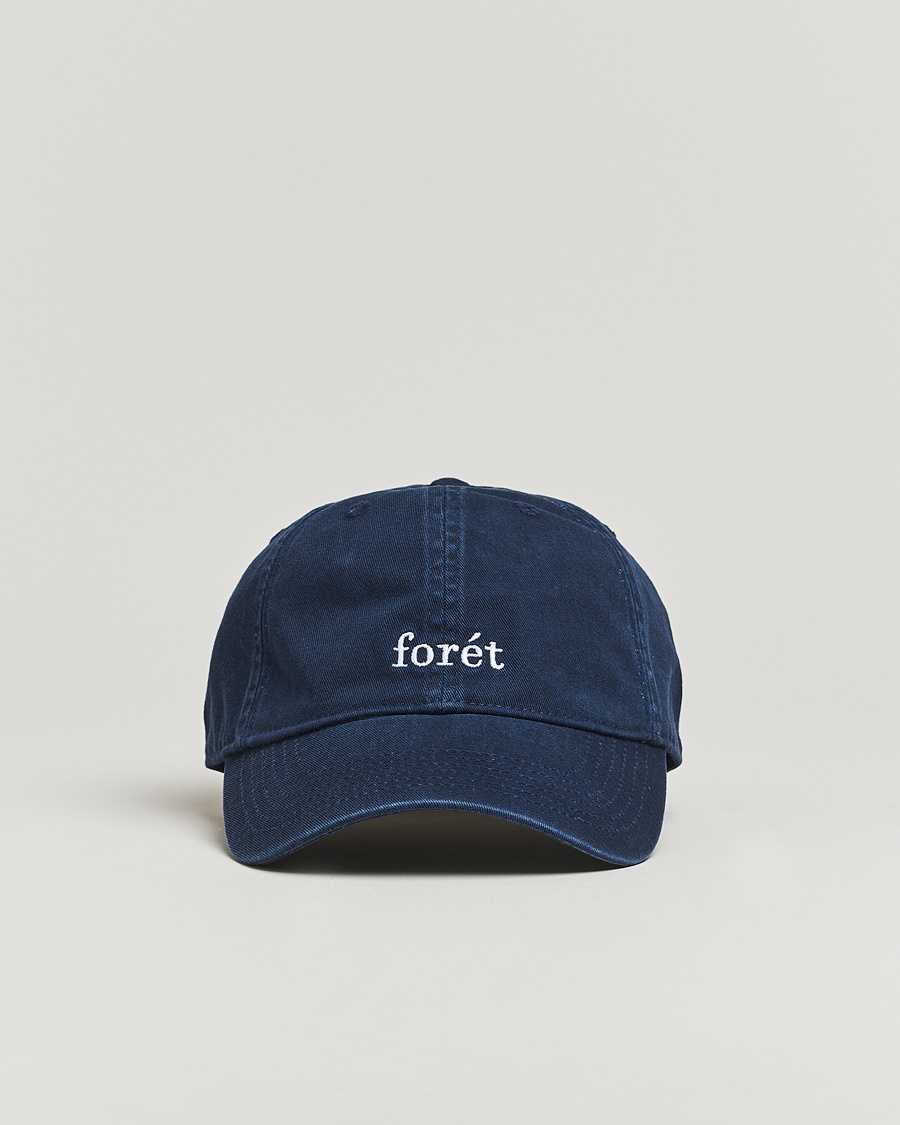Forét Hawk Washed Cap Navy – Bleu