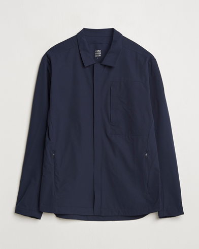 Scandinavian Edition Merge II Stretch Shirt Jacket Navy Blue – Bleu
