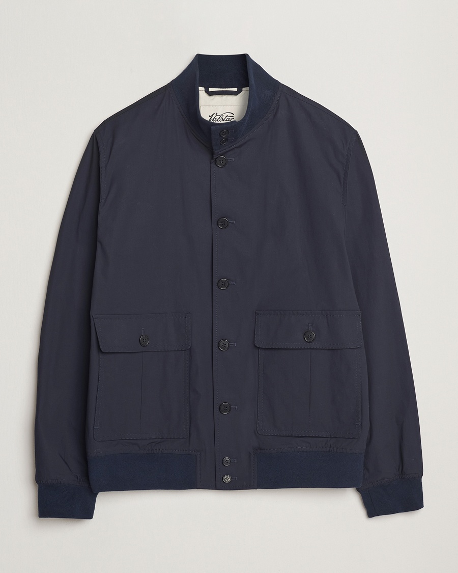 Valstar Valstarino Lightweight Cotton Jacket Navy – Bleu