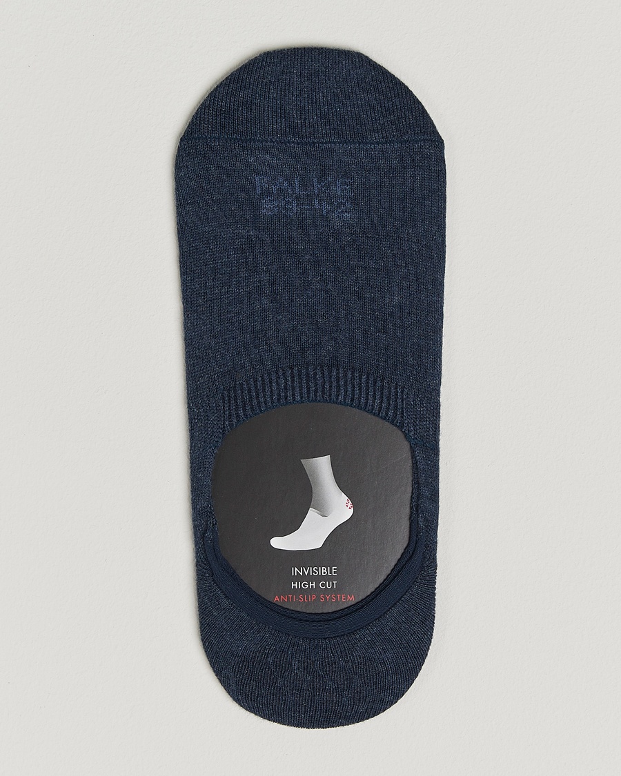 Falke Casual High Cut Sneaker Socks Navy Melange – Bleu