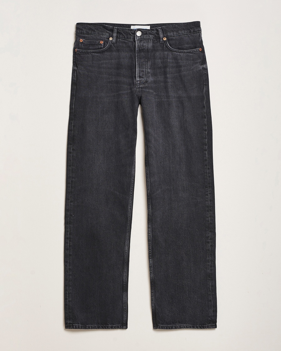 Samsøe Samsøe Eddie Regular Fit Jeans Black Blizzard – Noir