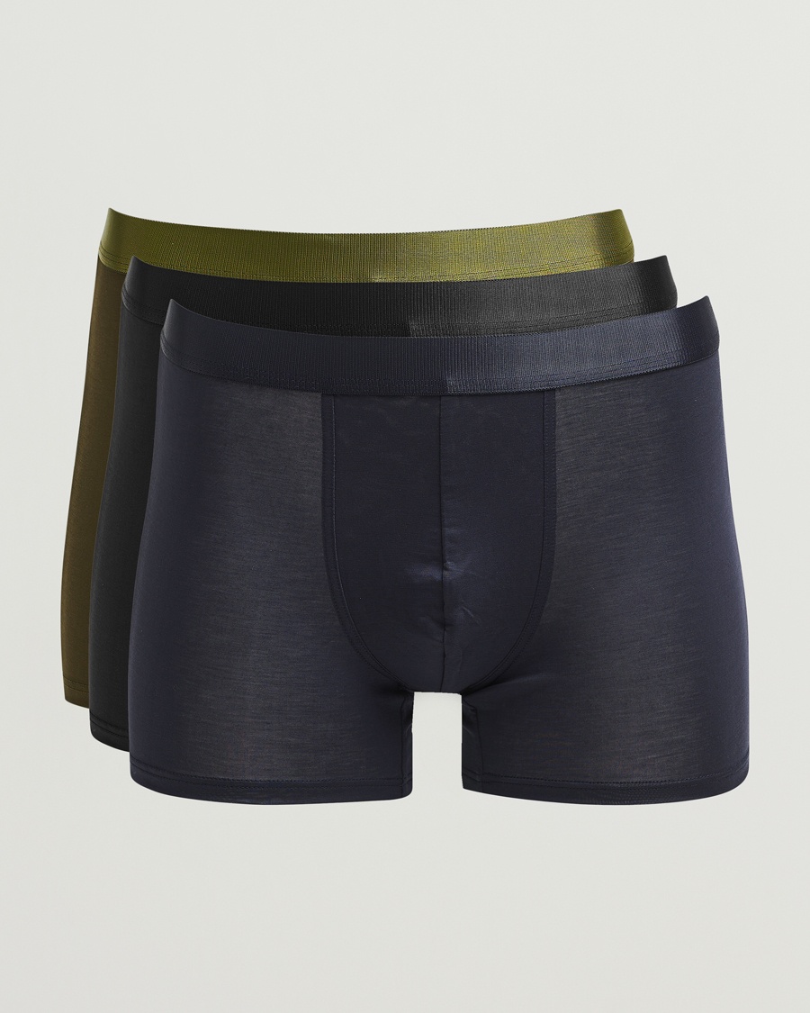 CDLP 3-Pack Boxer Briefs Black/Navy/Olive – Multicolore
