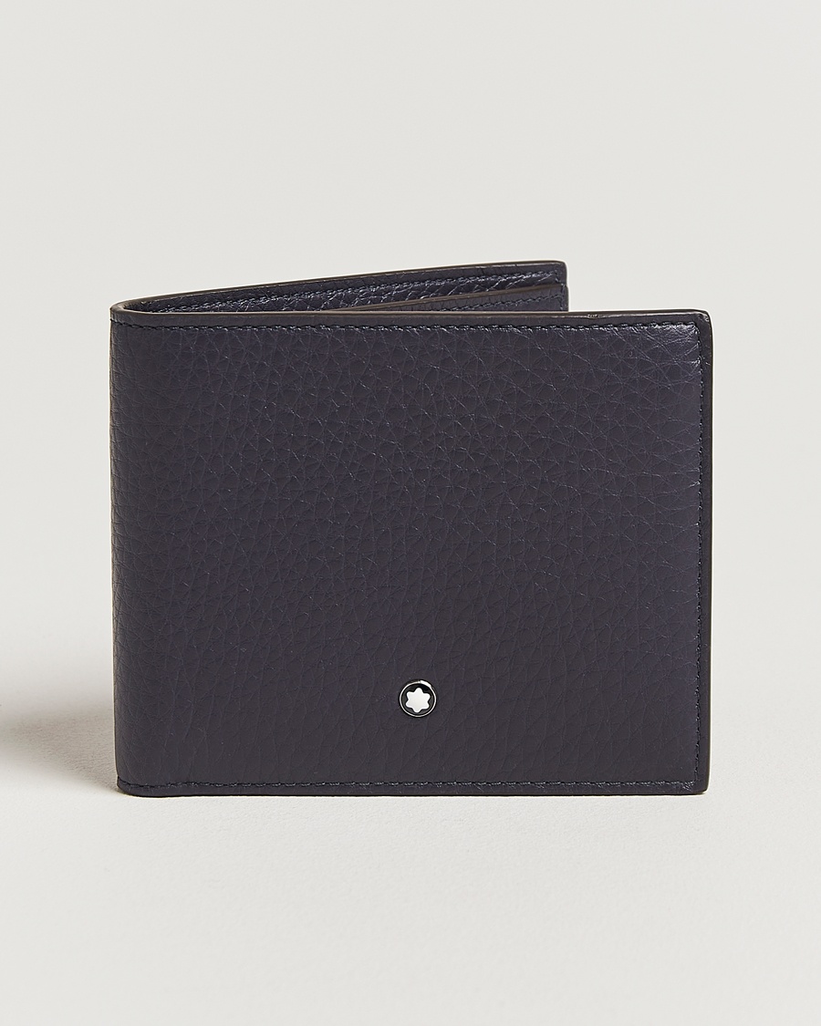 Montblanc Soft Grain Wallet 8cc Night Blue – Bleu