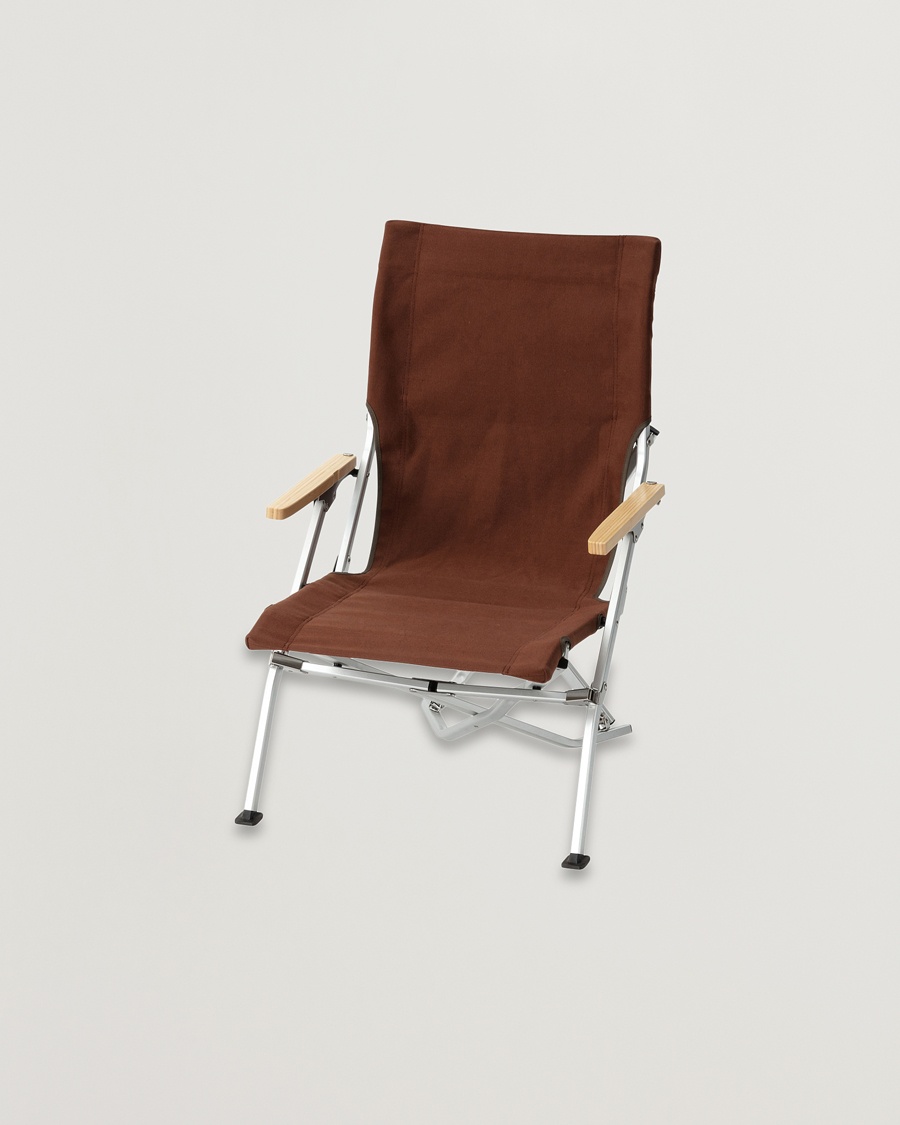 Snow Peak Low Beach Chair Brown – Marron