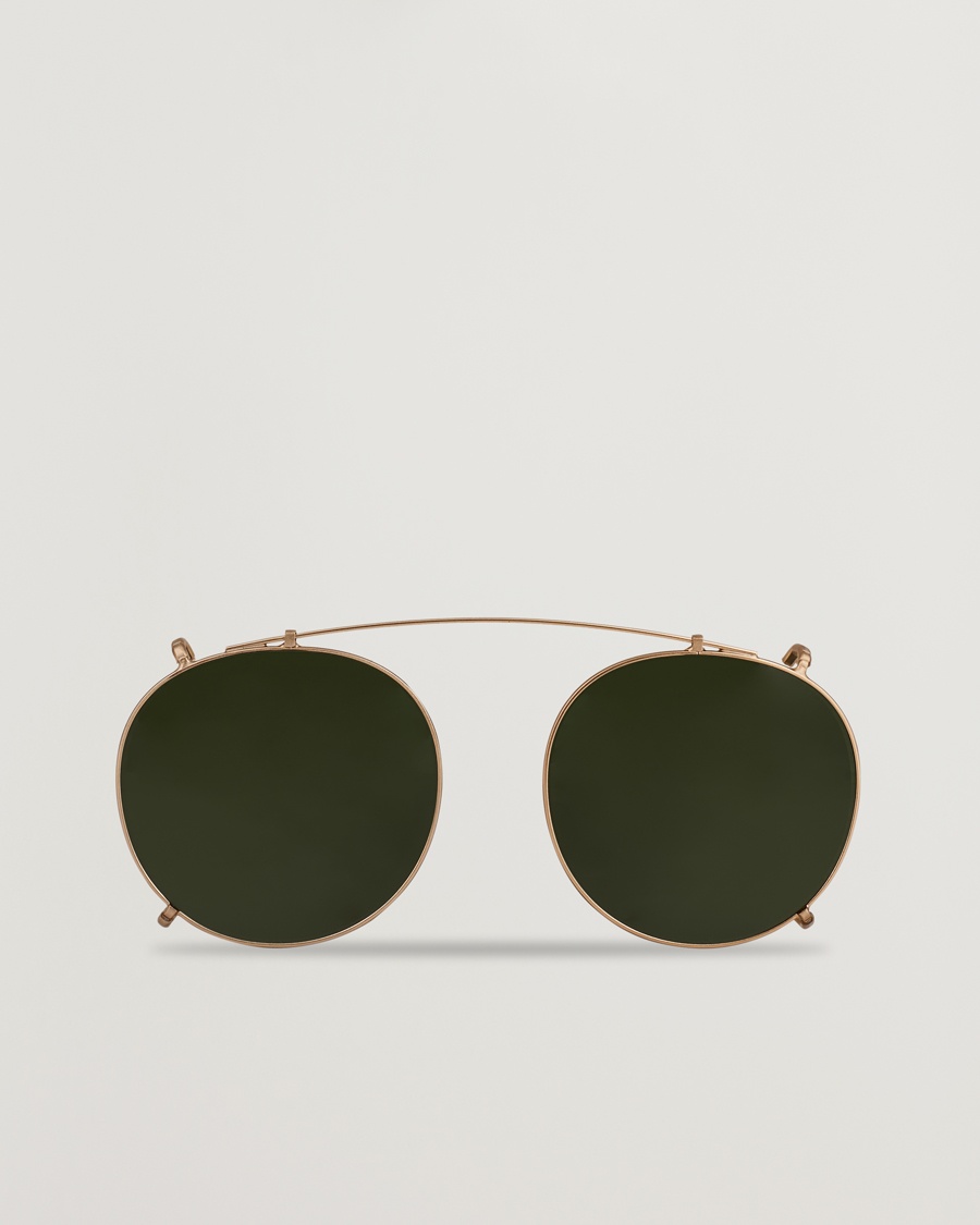 TBD Eyewear Clip-ons Gold/Bottle Green – Vert