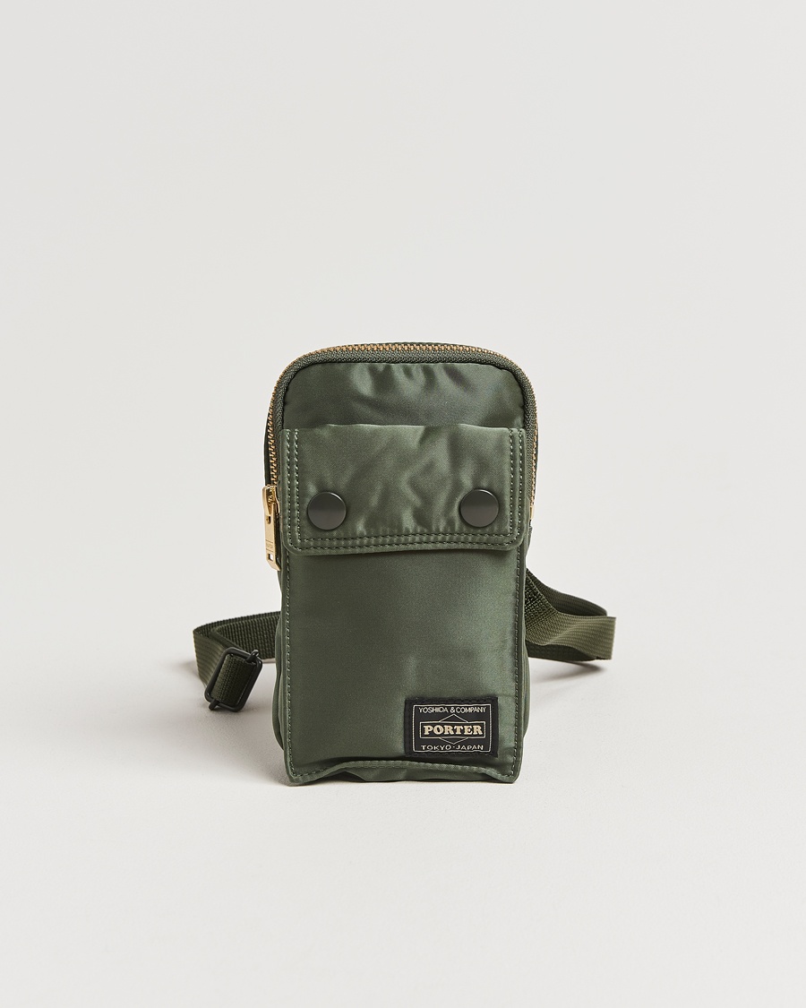 Porter-Yoshida & Co. Tanker Mobile Pouch Sage Green – Vert