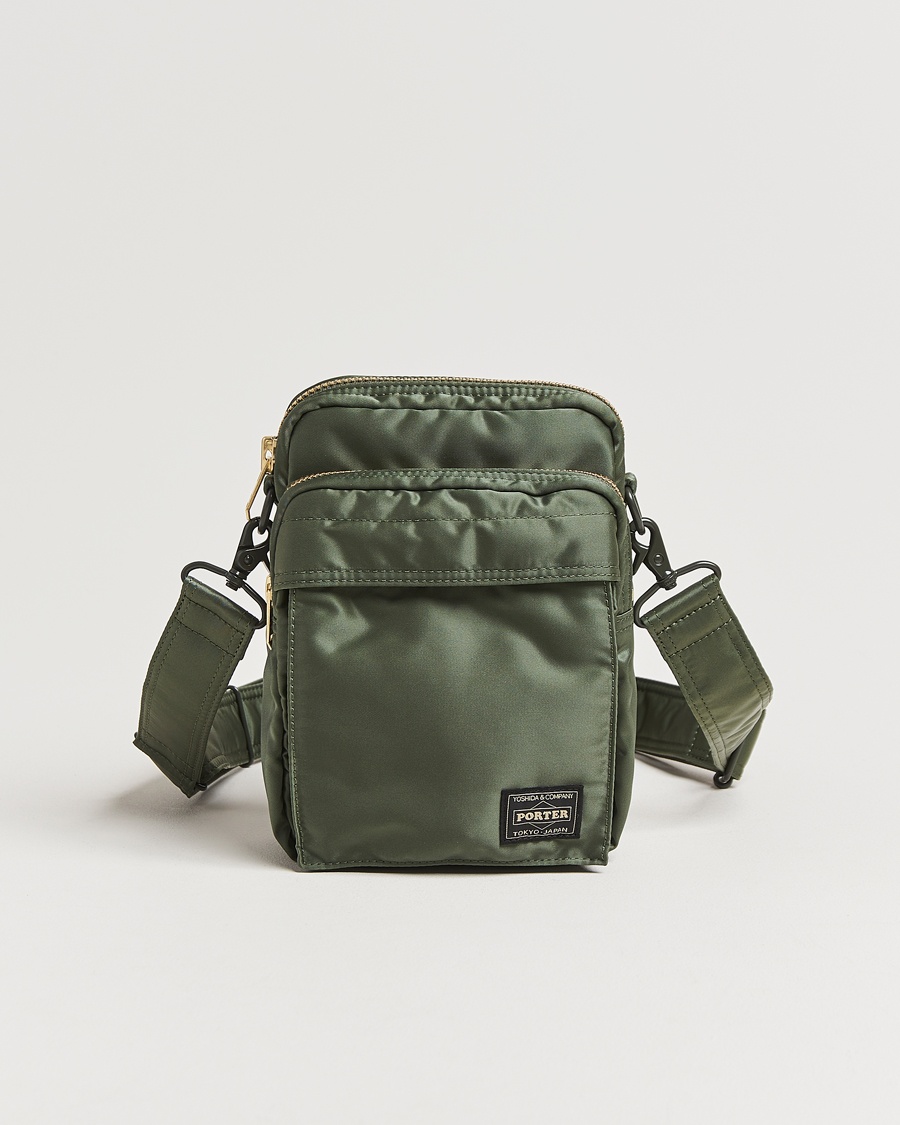 Porter-Yoshida & Co. Tanker Vertical Bag Sage Green – Vert